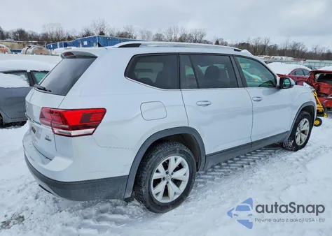 2018 Volkswagen Atlas S from USA, damaged, VIN 1V2GR2CA7JC536513